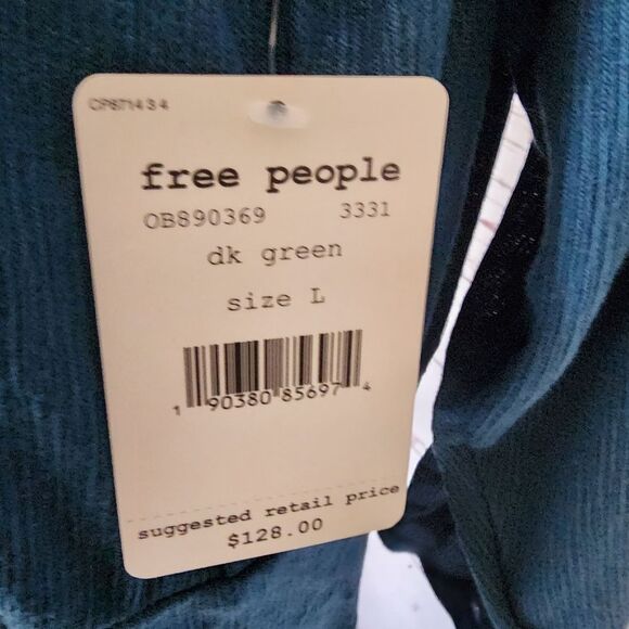 Free People Sundown Long Sleeve Dress Large NWT - Picture 5 of 5